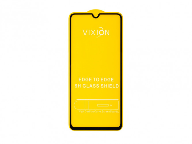 Защитное стекло 6D для Samsung A705F Galaxy A70 (черный) (VIXION)