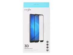Защитное стекло 6.59" для Huawei Honor 9X/P Smart Z/Y9 Prime 2019/Y9s (черный) (VIXION) 3D 