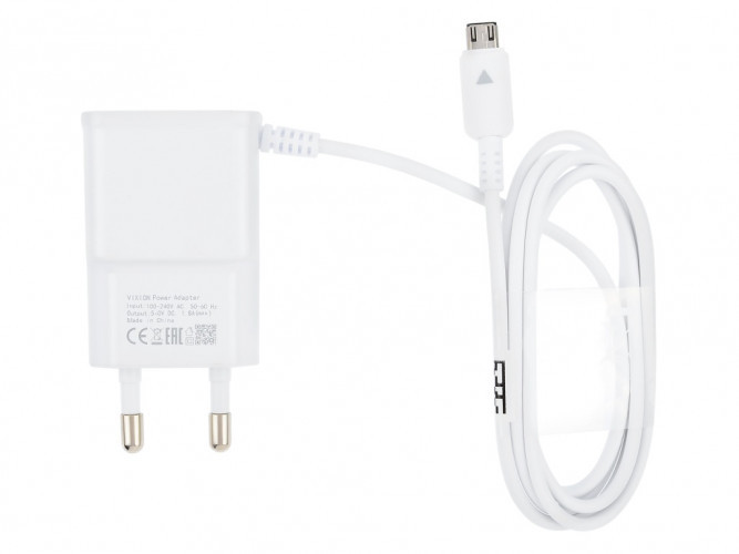 СЗУ VIXION L1m (1.8A) micro USB (белый)