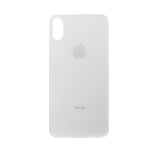 Задняя крышка для Apple iPhone XS | белая (big hole)