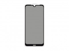 Защитное стекло 6.3" для Xiaomi Redmi Note 8T (черный) (VIXION) 3D PRIVACY 