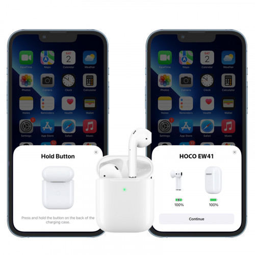 Bluetooth гарнитура HOCO EW41 (белый)