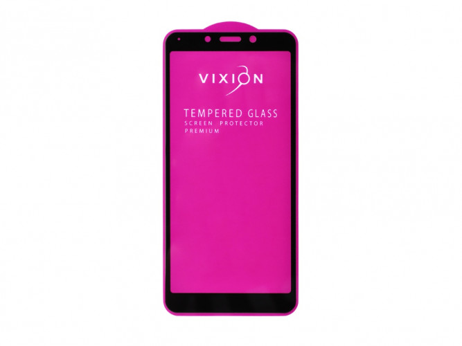 Защитное стекло 5.45" для Xiaomi Redmi 6/Redmi 6A (черный) (VIXION) 3D