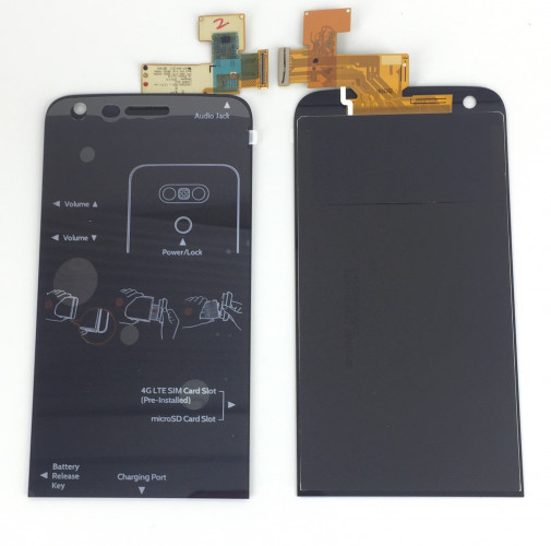 Дисплей для LG G5 / G5 SE (H845) черный