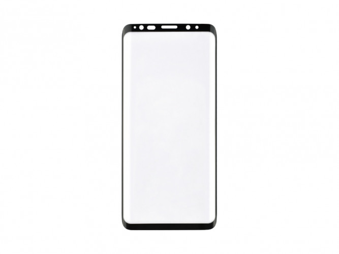 Защитное стекло 3D для Samsung G950F/G960F Galaxy S8/S9 (черный) (VIXION)