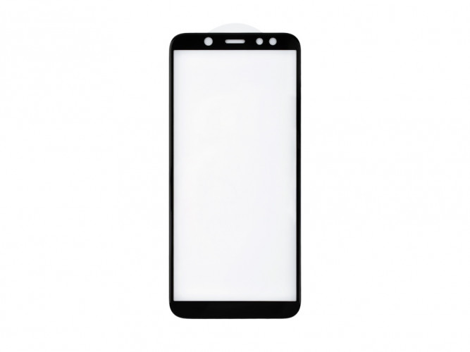 Защитное стекло 3D для Samsung A600F/J600F Galaxy A6/J6 (2018) (черный) (VIXION)