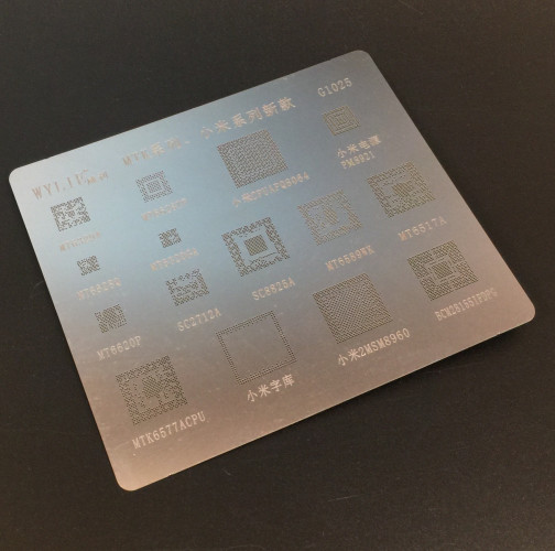 Трафарет MTK G1025