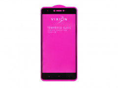 Защитное стекло 5.5" для Xiaomi Redmi Note 4X (черный) (VIXION) 3D