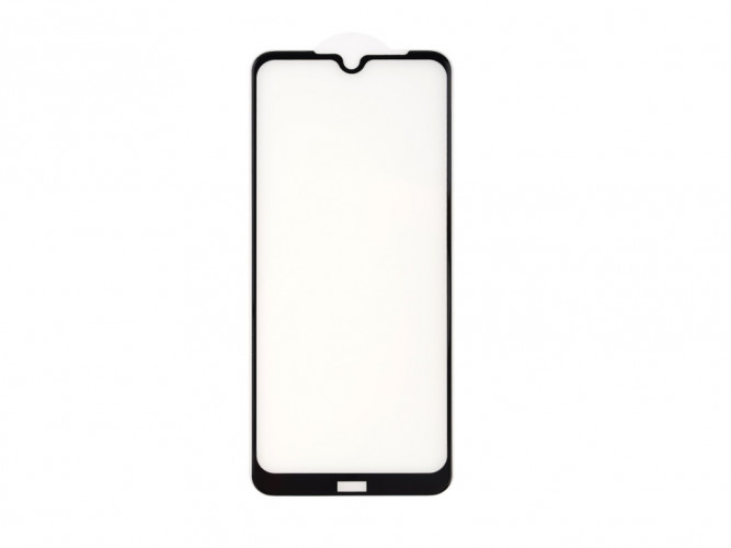 Защитное стекло 6.3" для Xiaomi Redmi Note 8T (черный) (VIXION) 3D