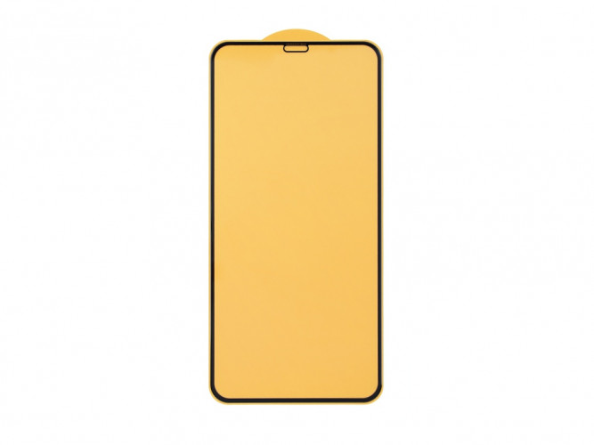 Защитное стекло для iPhone XS MAX/11 Pro Max (черный) (VIXION) 6D тех пак