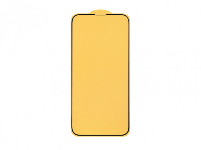 Защитное стекло 6.1" для iPhone 13/13 Pro/14 (черный) (VIXION) 6D тех пак