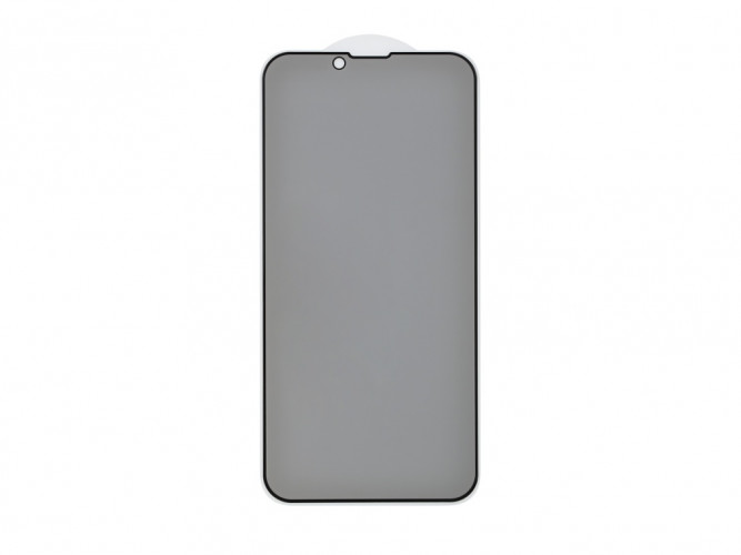 Защитное стекло для iPhone 13/13 Pro/14 (черный) (VIXION) 3D PRIVACY