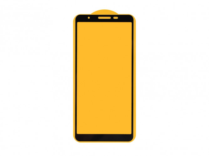 Защитное стекло 5.3" для Samsung A013F Galaxy A01 Core (черный) (VIXION) 6D