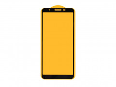 Защитное стекло 5.3" для Samsung A013F Galaxy A01 Core (черный) (VIXION) 6D