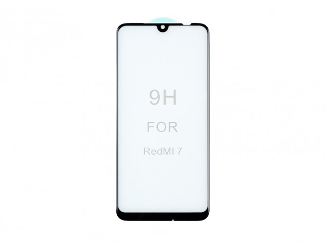 Защитное стекло 6.26" для Xiaomi Redmi 7 (черный) (VIXION) 3D