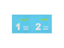 Защитное стекло 5.4" для iPhone 13 mini (черный) (VIXION) 6D