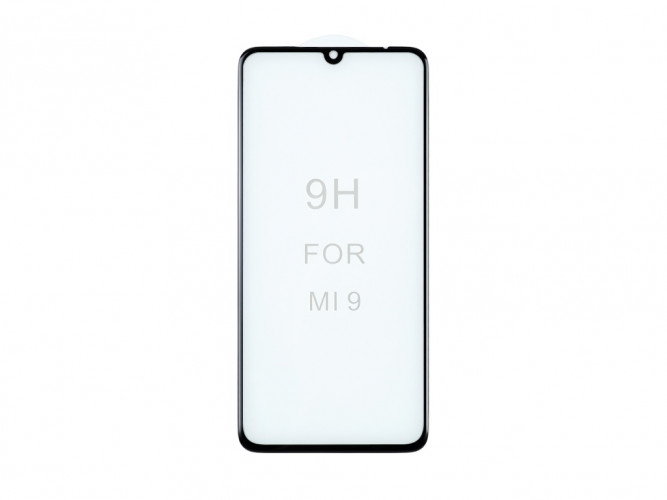 Защитное стекло 6.39" для Xiaomi Mi 9 (черный) (VIXION) 3D