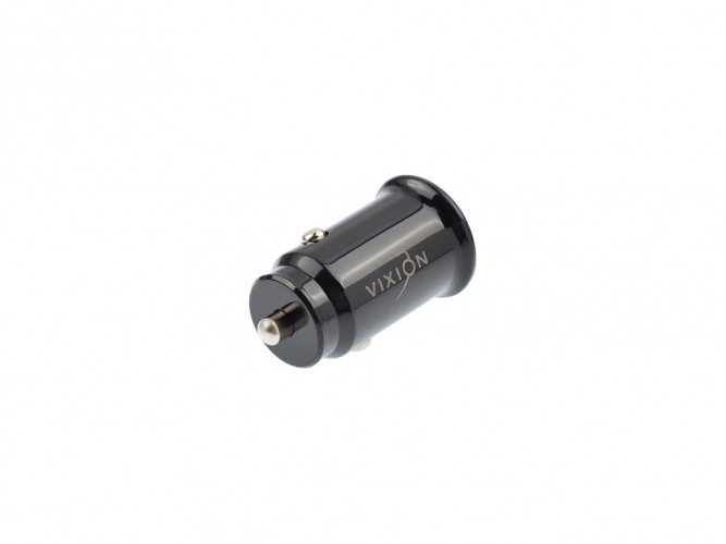 АЗУ VIXION U21m (2-USB/2.4A) + micro USB кабель 1м короткий блок (черный)
