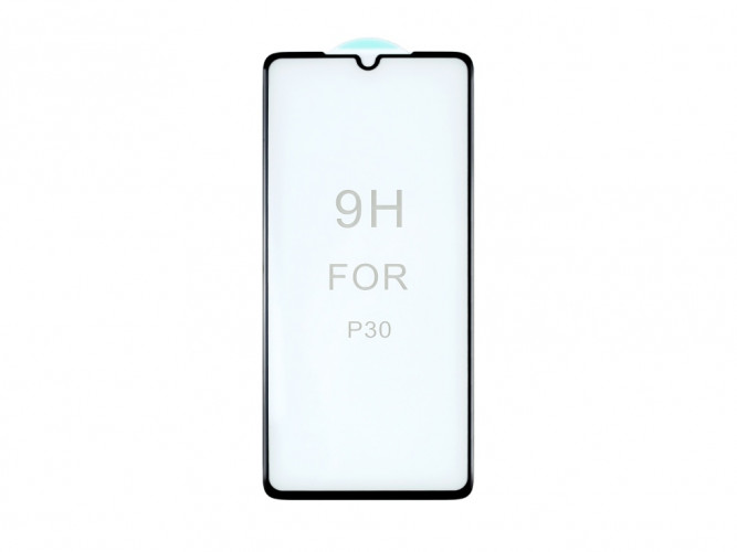 Защитное стекло 3D для Huawei P30 (черный) (VIXION)
