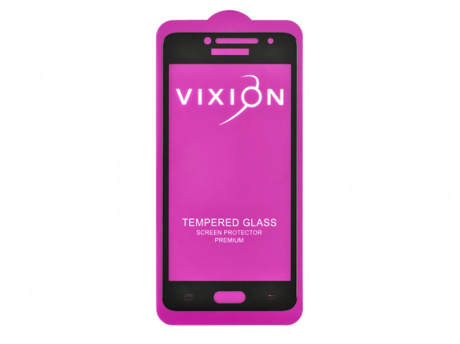 Защитное стекло 6D для Samsung G530H/G531/G532F (черный) (VIXION)