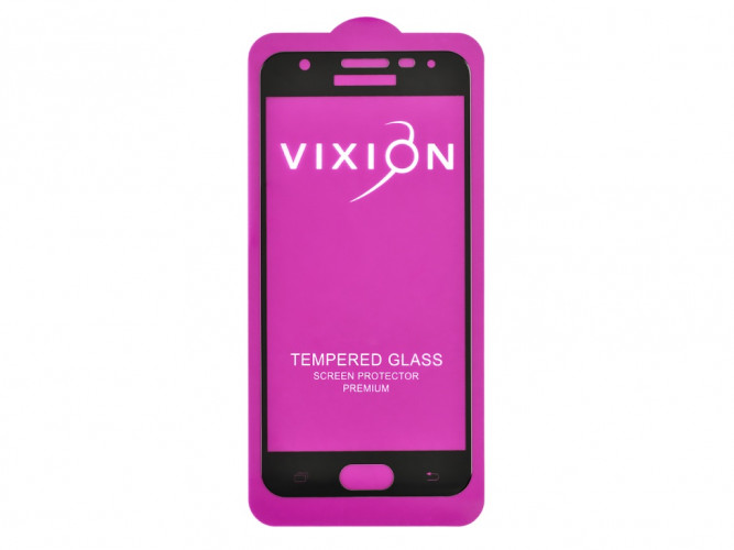 Защитное стекло 6D для Samsung G570F Galaxy J5 Prime (черный) (VIXION)