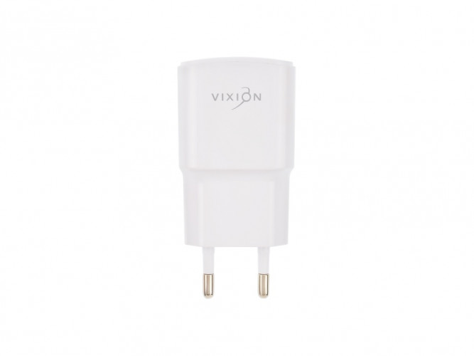 СЗУ VIXION L5m (1-USB/2.1A) + micro USB кабель 1м (белый)