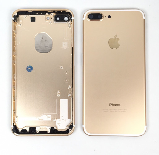 Корпус для Apple iPhone 7 Plus золотой,оригинал