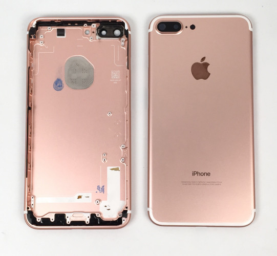 Корпус для Apple iPhone 7 Plus розовое золото,оригинал