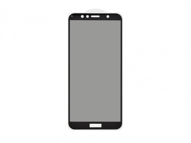 Защитное стекло 3D PRIVACY для Huawei Honor 7A Pro/Honor 7C/Y6 2018/Y6 Prime 2018 (черный) (VIXION)