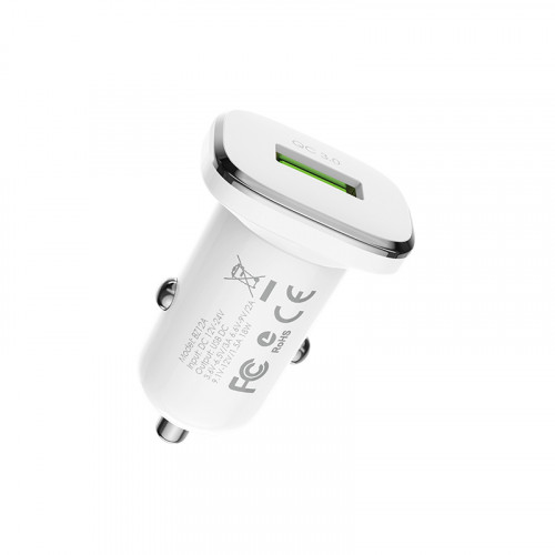 АЗУ BOROFONE BZ12A 1*USB QC3.0 18W белое