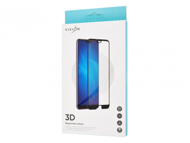 Защитное стекло 3D для Huawei Honor 9S (черный) (VIXION)
