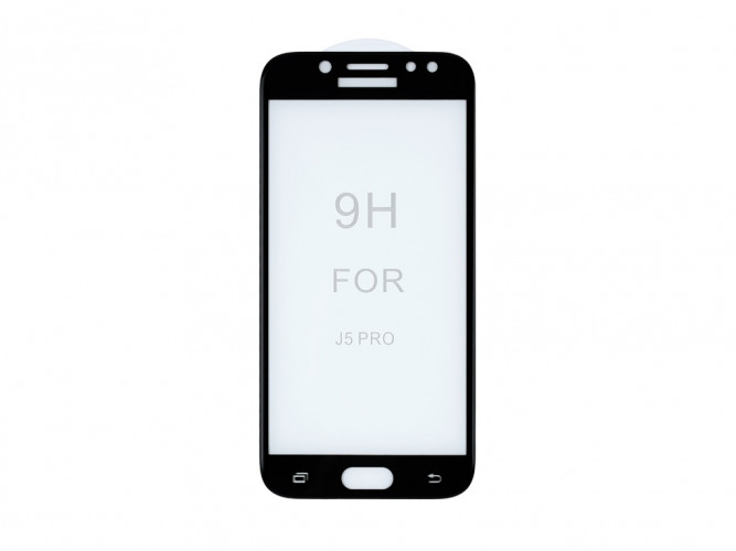 Защитное стекло 3D для Samsung J530F Galaxy J5/J5 Pro (2017) (черный) (VIXION)